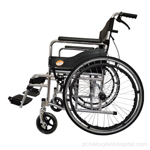 Uso de cadeira de rodas resistente e de segurança por atacado para deficientes
